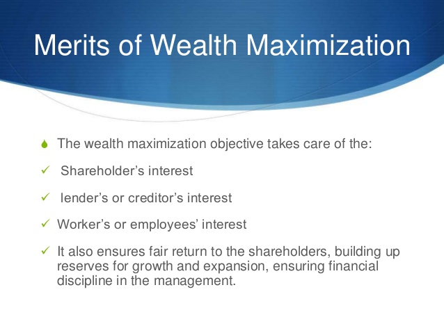 profit maximization vs value maximization